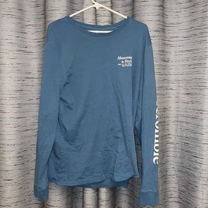 Men’s Abercrombie Cyan Long Sleeve